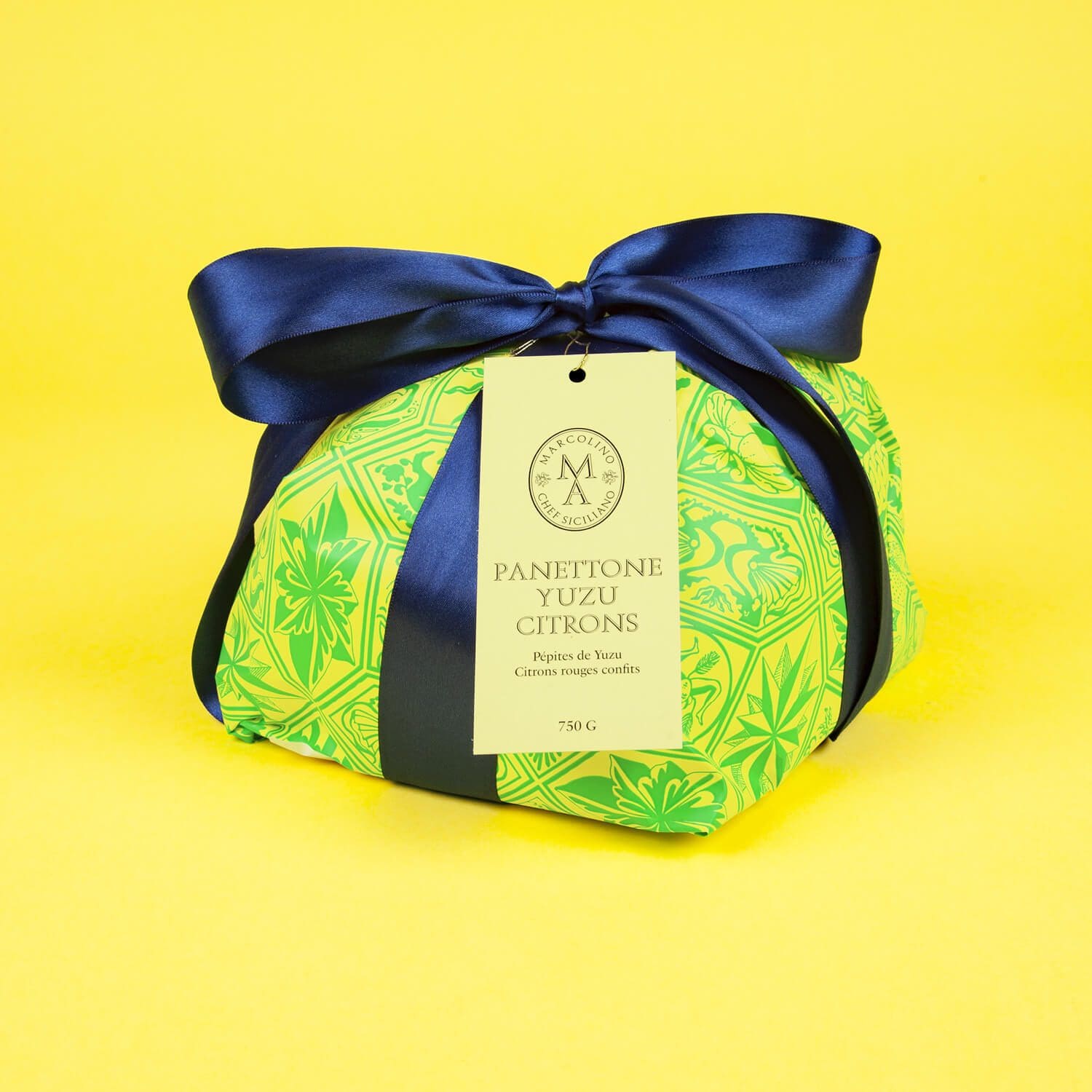 ich&kar dessine le panettone du chef sicilien Marcolino, saveur yuzu!