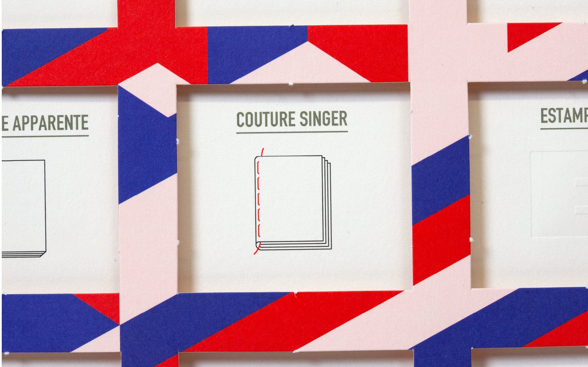 illustration couture singer: un des nombreux services de l'imprimerie de montreuil Picture Perfect…Ich&Kar conçoit leur calendrier de l'avent 2022