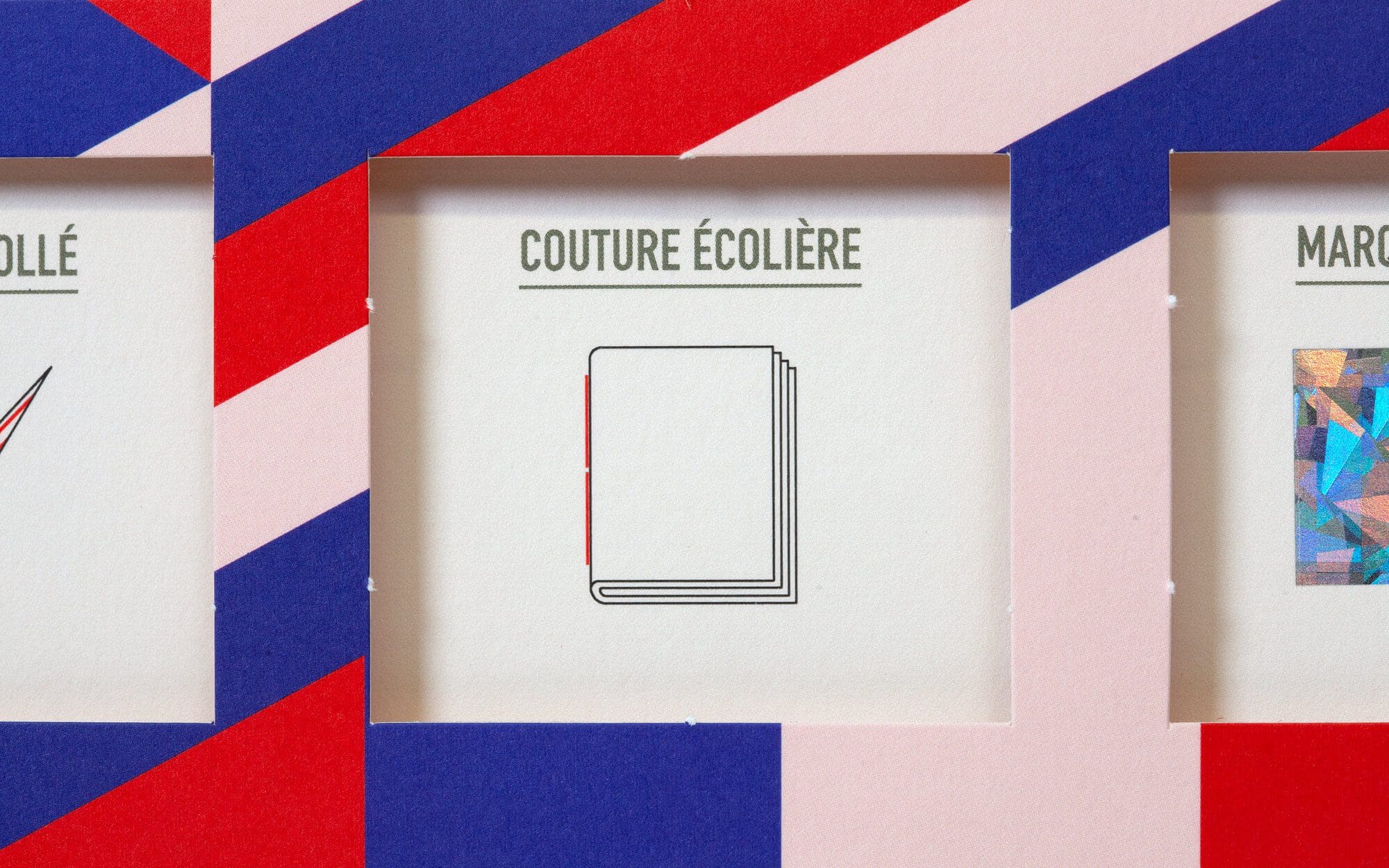 illustration couture ecoliere: un des nombreux services de l'imprimerie de montreuil Picture Perfect…Ich&Kar conçoit leur calendrier de l'avent 2022