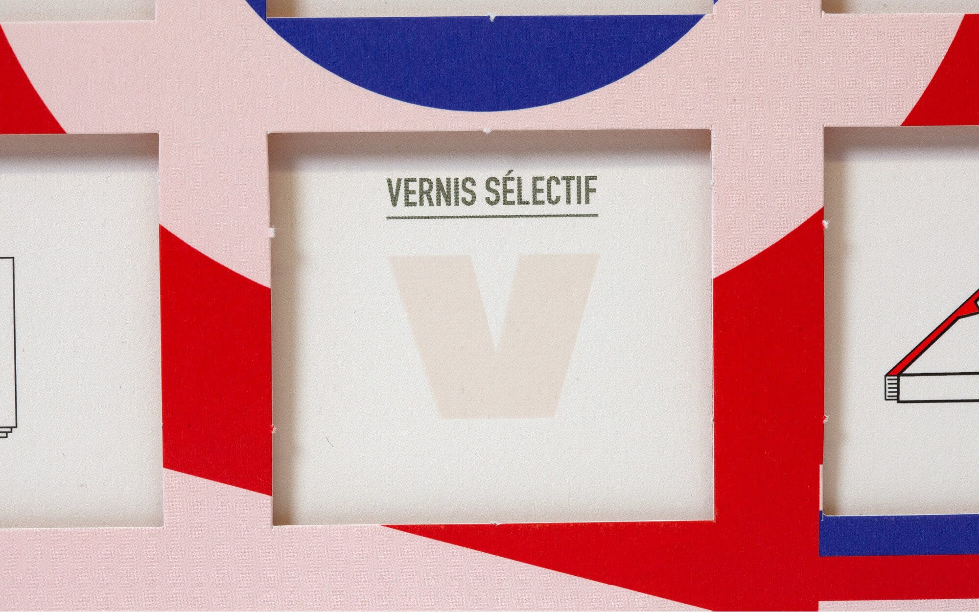 illustration vernis selectif: un des nombreux services de l'imprimerie de montreuil Picture Perfect…Ich&Kar conçoit leur calendrier de l'avent 2022