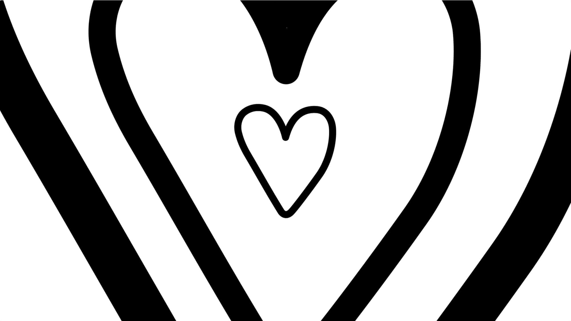 motif coeur extrait du refrain de la lyric video de Gauvain Sers avec Romance musique video by ichetkar