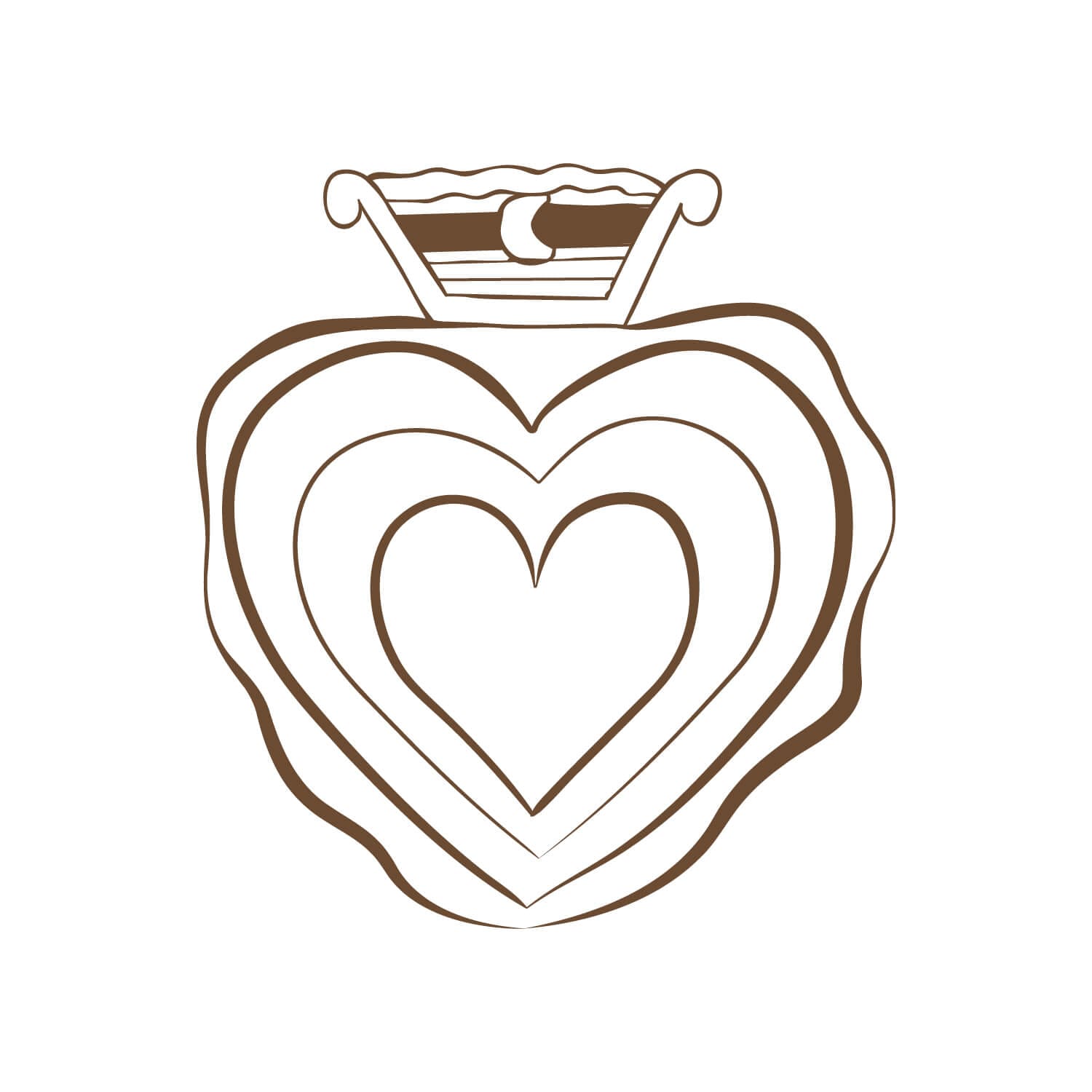 Le hiéroglyphe "Deep Emotions" par Ichetkar est un symbole aztèque empreint de la culture mexicaine, créé pour le spa Esperanza.