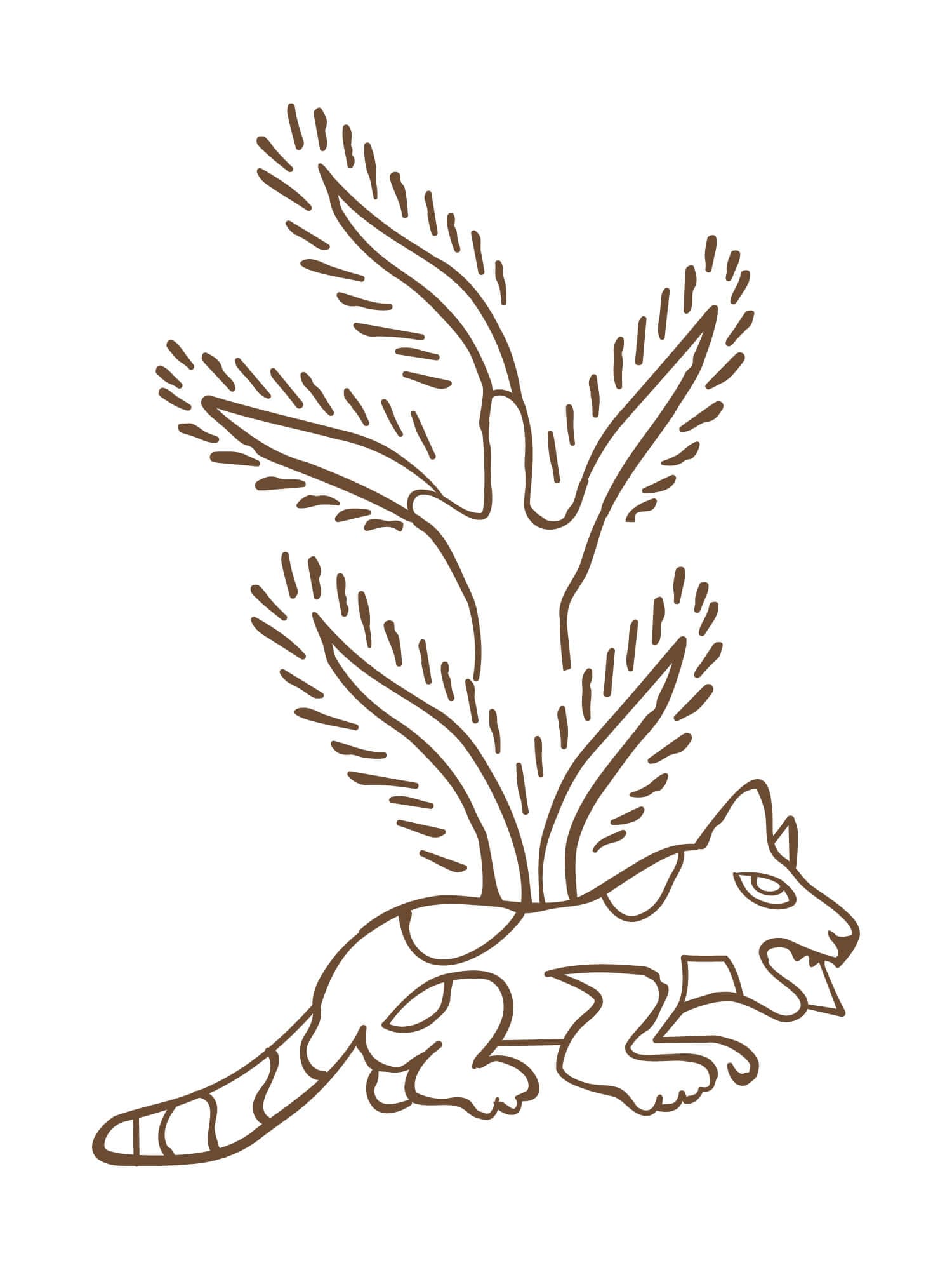 Le hiéroglyphe "Grounded wisdom" signe de feu par Ichetkar est un symbole aztèque empreint de la culture mexicaine, créé pour le spa Esperanza.