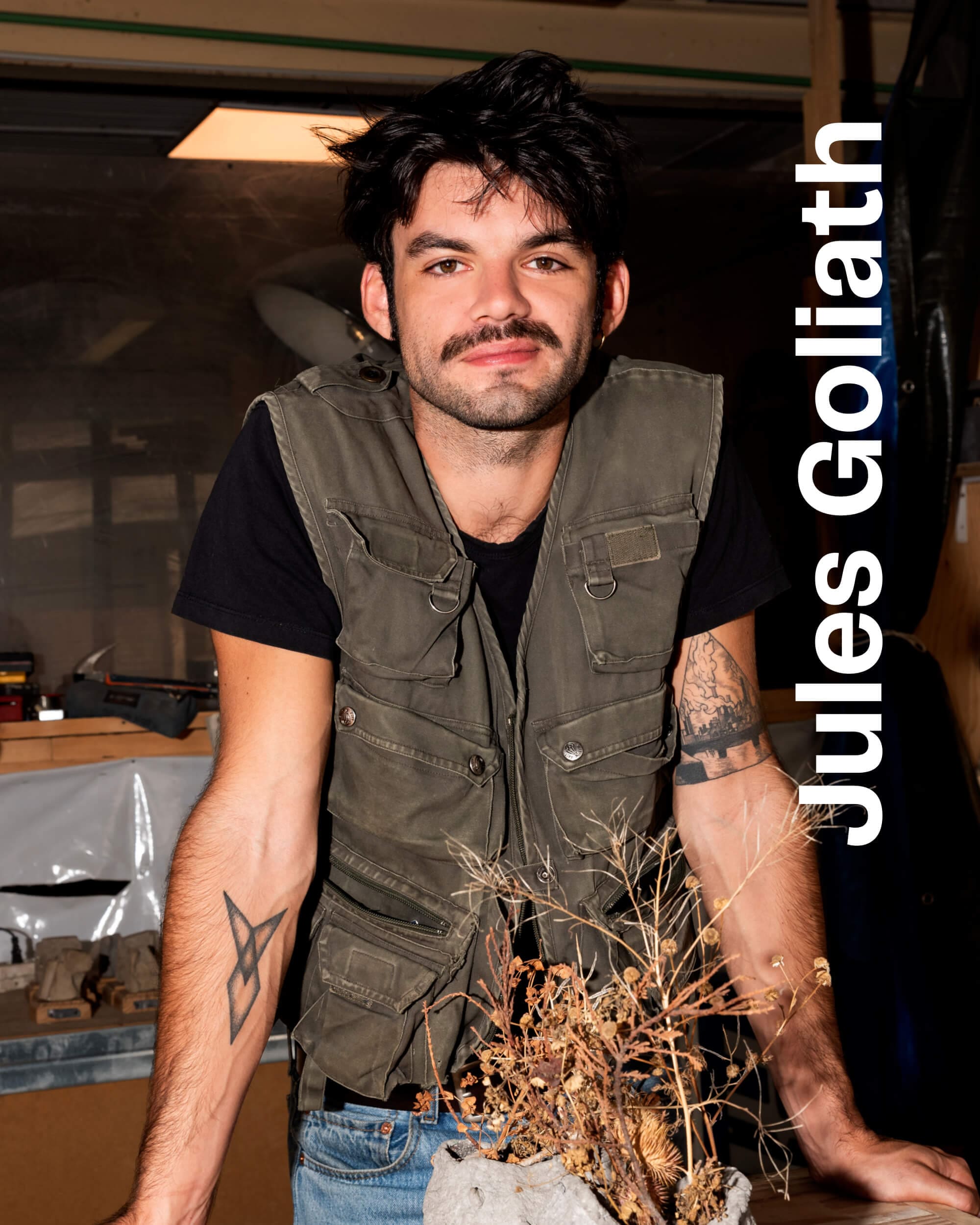 biennale emergence-ichetkar-portrait futur archaique-Jules Goliath